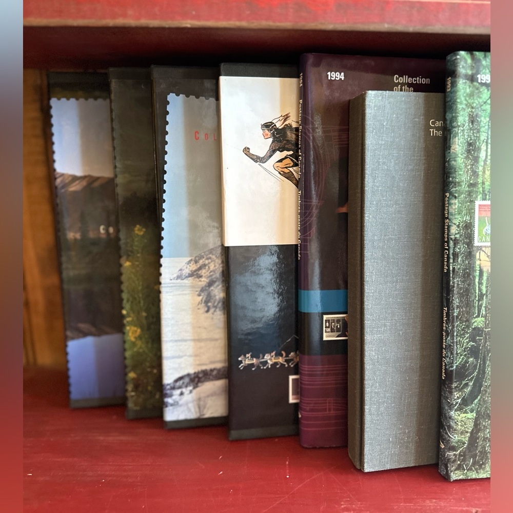 Canadian Stamp Collection Book Lot
